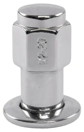 65228 Jegs Lug Nuts 1/2 Inch Standard Mag Chrome