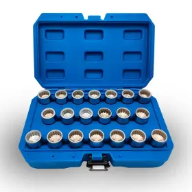 Jeuclel 793127196991 20pcs Wheel Locking Nut Key Kit For Porsche Vw Touareg Lock Socket Ada