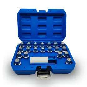 Jeus018 Jeuclel 21pcs Wheel Locking Nut Key Kit Compatible With Bmw Lock Socket Ad