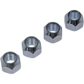 Alx-pau-rb-711-831-cl360a63 Karparts360 For Ford Mustang 2000-2014 Wheel Lug Nut 4 Pcs. Chrome Steel 1/2-20 Thread Size