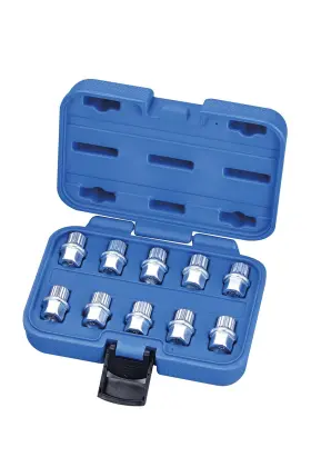 Kauplus 682698742266 10pcs Lug Nuts Wheel Lock Key Anti Theft Set For Cars Tire