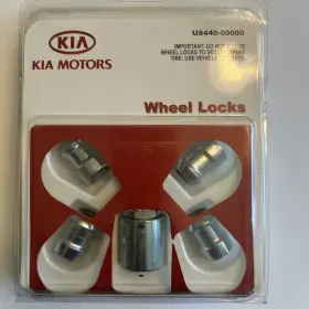 U8440-50000 Kia 82600 Motors Wheel Locks Original Manufacturer Parts New