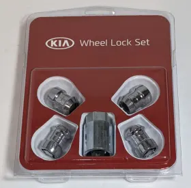 Oka-875t Kia Oka-n034/oka-875t U8440 500001 Wheel Lock Made In Usa - 4 Locks With Key