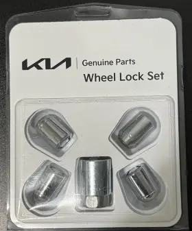 U84401000 Kia Oem Genuine Parts Wheel Lock Set Protect Against And Tire Theft