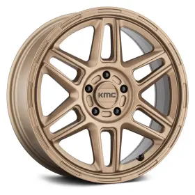 Km71688012638 Kmc Km716 Nomad Wheels 18x8 38 5x114.3 72.56 Bronze Rims Set Of 4