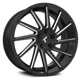 Kr181-22845m40 Kraze 181 Spinner Wheel 22x8.5 40 5x112 66.6 Black Single Rim