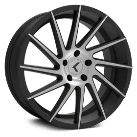 Kr181-2845bm40 Kraze 181 Spinner Wheels 20x8.5 40 5x112 66.6 Black Rims Set Of 4
