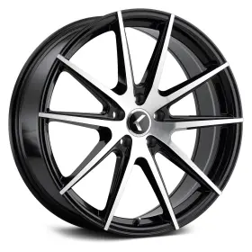 Kr193-8865bm40 Kraze 193 Turismo Wheel 18x8 40 5x114.3 72.62 Black Single Rim