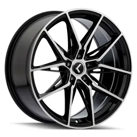 Kr196-2945bm35 Kraze 196 Evolve Wheel 20x9 35 5x112 66.56 Black Single Rim