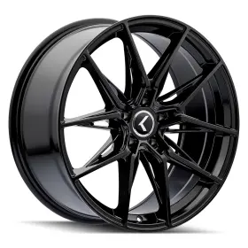 Kr196-8865gb35 Kraze 196 Evolve Wheel 18x8.5 35 5x114.3 73.1 Black Single Rim