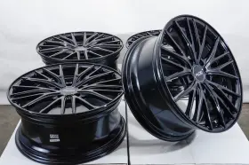 Memace185114blk Kudo Racing Menace 18x8 5x114.3 5x4.5 Black Wheels Rims Honda Civic Accord Camry