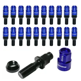 Kd7076be Kyostar 12x1.5 Conical Seat Lug Bolt Aluminum For Bmw E46 325 E90 E39 E60 E53 20pcs New