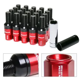 Kd7079rd Kyostar M14x1.5 20pcs Close End Ball Seat 60 Degree Cone Lug Bolts For Benz 92-22