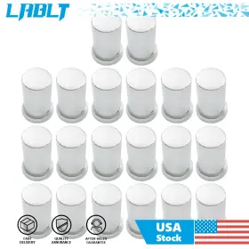 Om211014oc Lablt Lug Nut Covers 33mm Push-on Style Plastic 20 Tube
