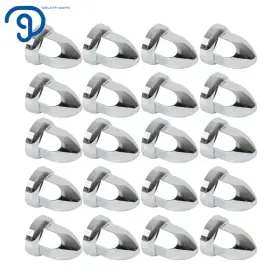 Lp562728ks Labwork 33mm Push-on Lug Nut Covers Abs Plastic Chrome For Semi Truck 20 Pack