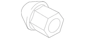 Lr066225 Land-rover Genuine Wheel Nut