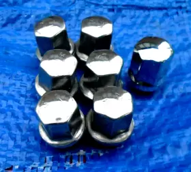 5454 Lava Autoparts 7 Chrome 14x1.5 Lug Nut Fit Honda Pilot Ridgeline Odyssey Acura Mdx Rl Tl Zdx