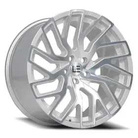 Luxle5221055115 Le Luxury Edition 30b-f2 Lux 5 Wheel 22x10.5 30 5x114.3 73.1 Silver Single Rim