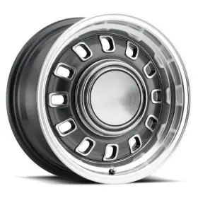 Lw60-50744b Legendary Wheels 12 Slot - 15x7 4x4.5 4.25 Bs Charcoal