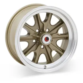 Lw90-50754f Legendary Wheels Hb45 - 15x7 5x4.5 4.25 Bs Gold Haze