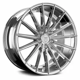 661-2085-13-15c Lexani Pegasus Chrome 20 Inch 5x112 Staggered Wheels Set Of Rims