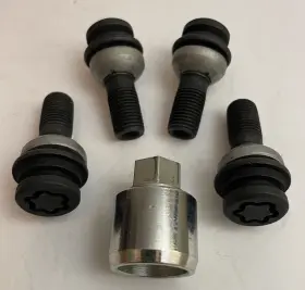 Pr276-48230-02 Lexus Pt276-48230-02 Rx 350 Oem Black Wheel Lock Bolts #pr276-48230-02