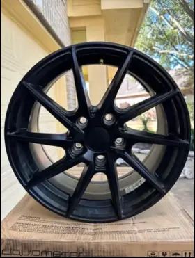 5-114.30 Liquid Metal Wheels 34-6765b Rims Shadow 16 X 7 40 Bkmtxx