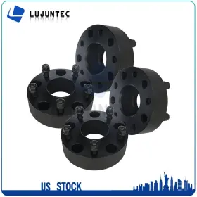 Ljt826188ljt Ljt 4pc 5x5.5 Black For Ram 1500 12-18 Hub Centric 2 Inch 14x1.5 77.8mm Wheel Spacers