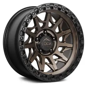 Lunatic-7957mrmbr1 Lock Off-road Lunatic Wheel 17x9 1 5x127 71.5 Bronze Single Rim