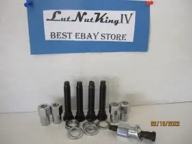 8404 Lugnutking 10 Convo Pro Center Line Open Lug Nuts Moroso Racing Studs 1/2-20 Knurl .615