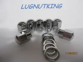 Lk-4007 Lugnutking 10 Lug Nuts 7/16-20 Old American Racing Torq Tt D Wheels With .68 Inch Hole .55 Shank