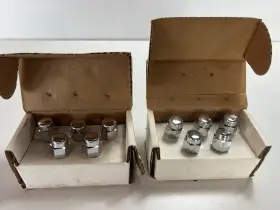 Lk-8807 Lugnutking Lk-8807/780 Nos Vintage 10 Lug Nuts 12 X 1 .5 True Spoke