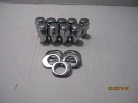 Lk8204f Lugnutking 20 Keystone Klasic Raider 1/2-20 Lug Nuts Wheels Zinc Offset Washers Lk204