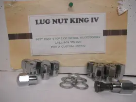 Lk-4004 Lugnutkingiv 20 Mixed Lug Nuts 7/16-20 Old American Racing Torq Thrust D 10 Close Open