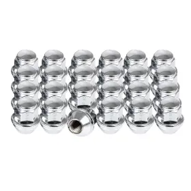 13530724 Luxfineparts 20pcs 3/4 Inch Hexclosed End Bulge Acorn Lug Nuts For Ford Escape 1.26 Tall 12x1.5