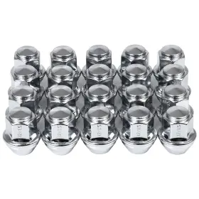 13530725 Luxfineparts 20pcs Closed End Bulge Acorn Lug Nuts For Ford Escape Focus 12x1.5 1.26 Inch Length