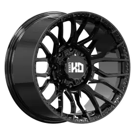 Lhd4220108165-19k-a Luxxx Hd Lhd-42 Wheel 20x10 -19 8x165.1 125.1 Black Single Rim