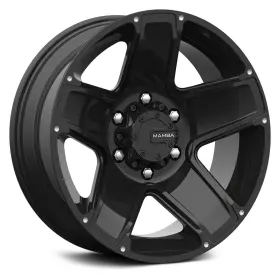 M138973n6b Mamba M13x Wheel 18x9 -6 5x127 78.1 Black Single Rim