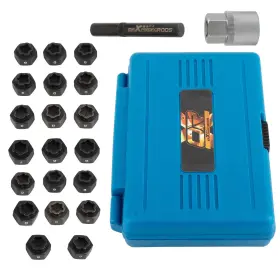 93ybn1 Maxpeedingrods Wheel Lock Key Removal Kit Anti-theft Lug Nut Set Fit For Bmw Universal