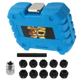 Lf8wuy Maxpeedingrods Wheel Lock Lug Nut Removal Key Socket Set Anti-theft Screw For Mercedes Benz