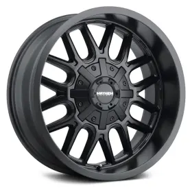 8107-7937mb Mayhem 8107 Cogent Wheels 17x9 -12 6x139.7 106 Black Rims Set Of 4
