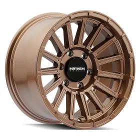 8309-7983mz Mayhem 8309 Granite Wheels 17x9 6x139.7 106.1 Bronze Rims Set Of 4