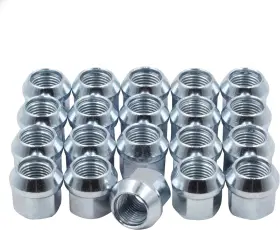 Pcs-2003-2014 Mc Powersports 1114-1 24 Ford F-150 14mm X 2.00 Open End Zinc Lug Nuts #1114-1