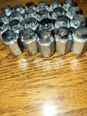 064069 Mcgard Lug Nuts Fit 2018 Ford F150 Part # 14x1.5 Mm. 23 Pieces