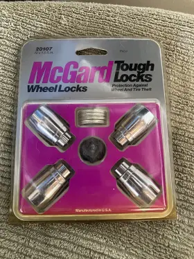 20107 Mcgard Wheel Locks Short Shank Style 1/2 Inch X 20 Thread Size