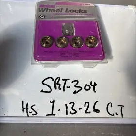 24011 Mcgard Wheel Lock Set 7/16-20 Nut Uhcunder Cap Cone Seat.775 Inch Oal