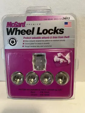 24013 Mcgard Wheel - Lock Rear Front Dual Hex Key M12 X 1.25