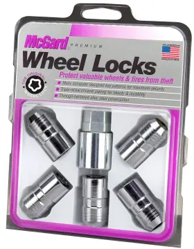 24515 Mcgard Locking Lug Nuts Cone Seat Nut Thread Size M14 X 1.5 Key Hex