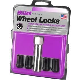 M12x1.25 Mcgard 25354 Wheel Lock Nut Set - Fits Tuner Wheels Black