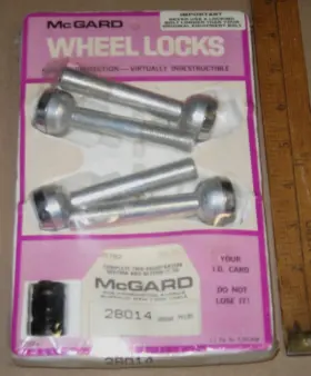 28014 Mcgard Mgcard Chrome Tough Locks Wheel - Right Handed